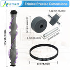 Attemart NV350 Brushroll Belt Wheels Replacement for Shark Navigator Lift