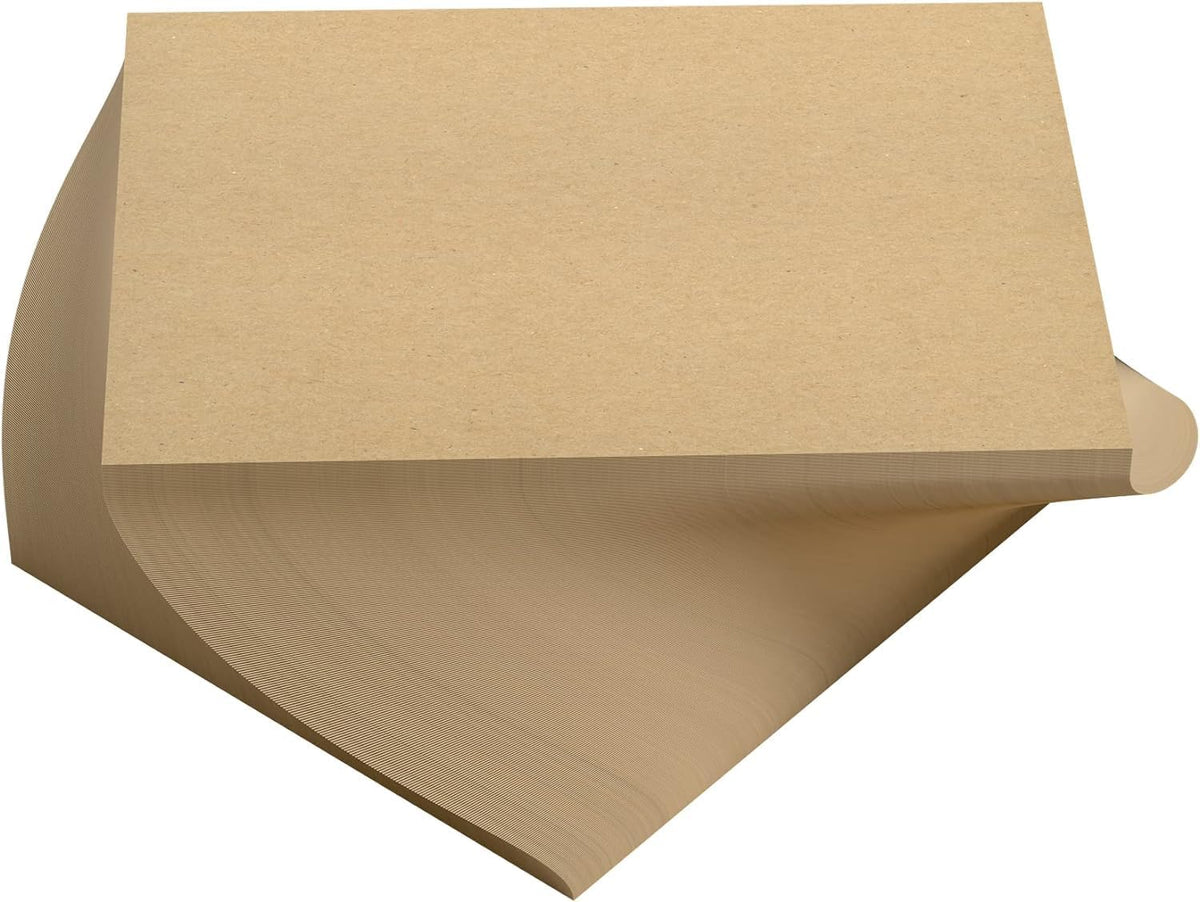 Chipboard Sheets 8.5" x 11" - 100 Sheets, 22-Point, Made in USA