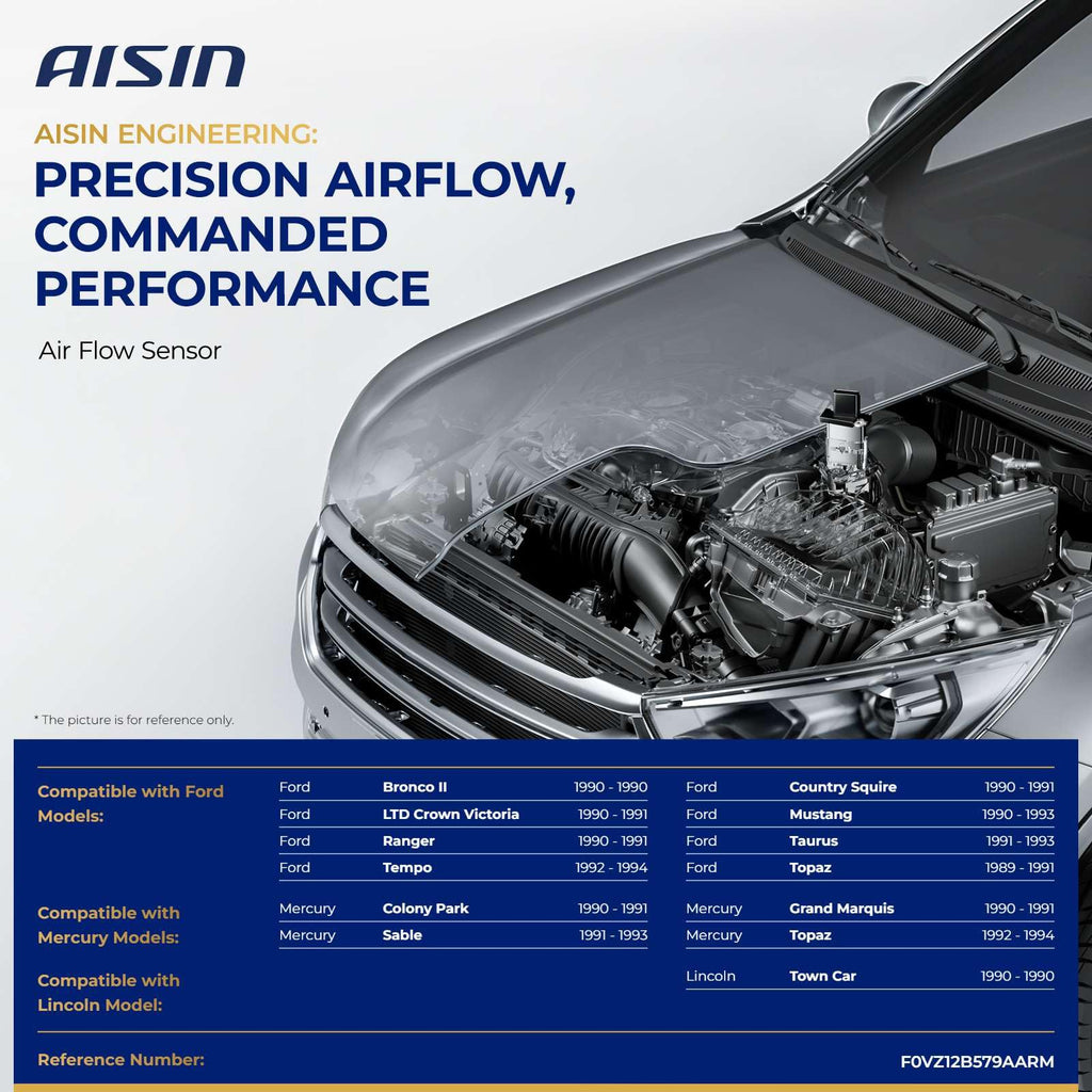 AISIN AFTERMARKET MAFFD-00064 Mass Air Flow (MAF) Sensor with Housing