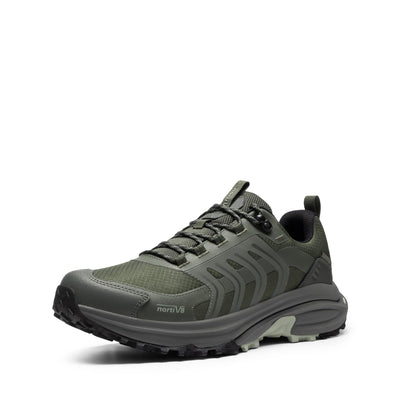 Men's Waterproof Lightweight Hiking Shoes,Army Green,10.5