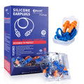 100Pairs Silicone Ear Plugs,32dB,Orange