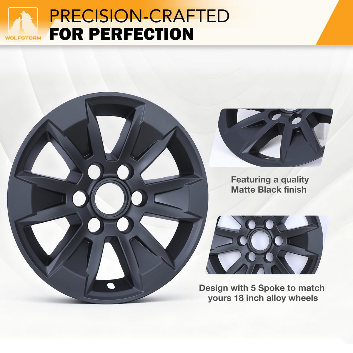 17 Inch Wheel Skins for 2019-2026 GMC Sierra 1500 SLE Model