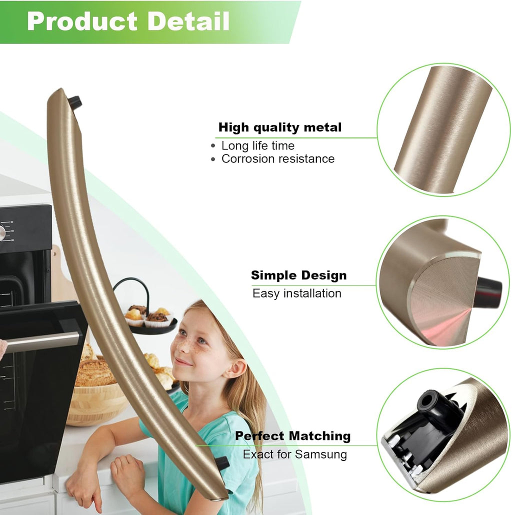 DE94-02933A Door Handle Compatible with Samsung Microwave
