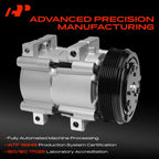 A-Premium AC Compressor with Clutch Compatible with Ford & Mercury
