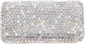 Bling Rhinestone Pill Organizer Case Portable Waterproof Small Pill Container with Multiple Compartments for Travel