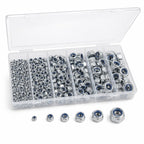 500PCS Metric Nylon Insert Lock Nuts Kit, M3 M4 M5 M6 M8 M10