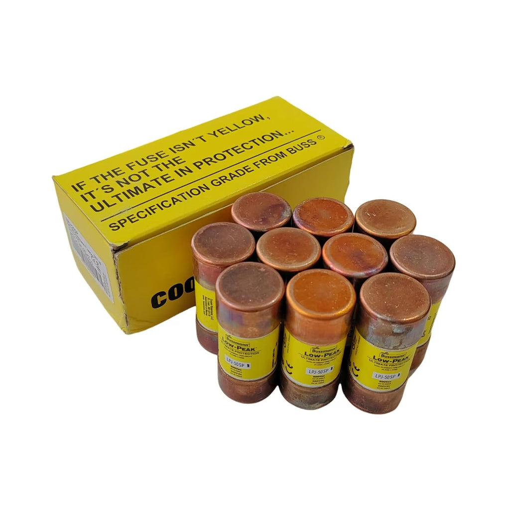 10pcs LPJ-50SP LPJ50SP 50A 600Vac Time-Delay Fuse