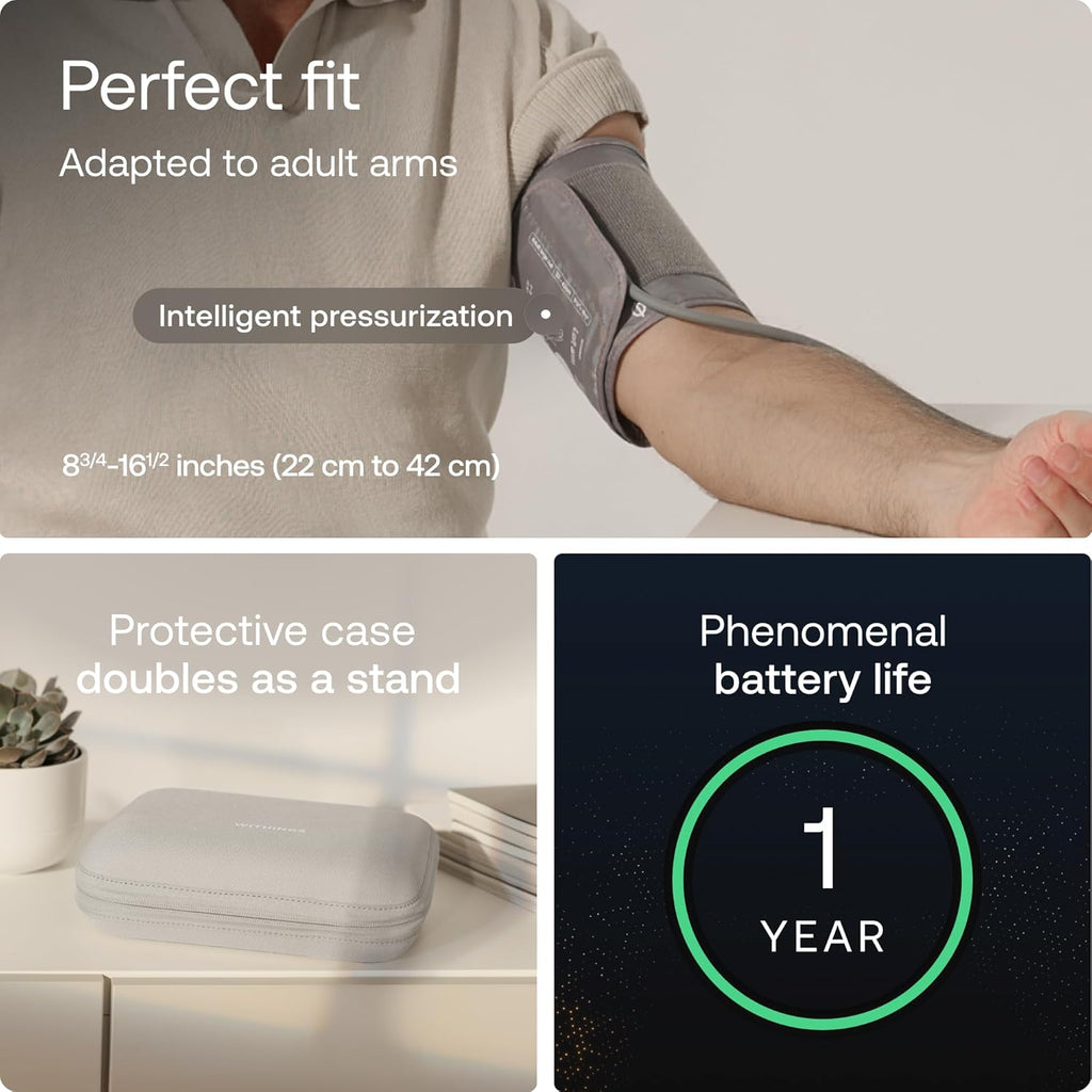 BPM Vision - Blood Pressure Monitor, FDA-Cleared, WiFi & Bluetooth