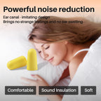 Bulk Foam Ear Plugs, 500 Pairs, NRR 33dB, Yellow