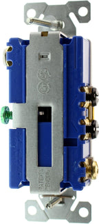 Eaton TR274W 3-Wire Receptacle Combo Single-Pole Switch with Tamper Resistant 2-Pole, White