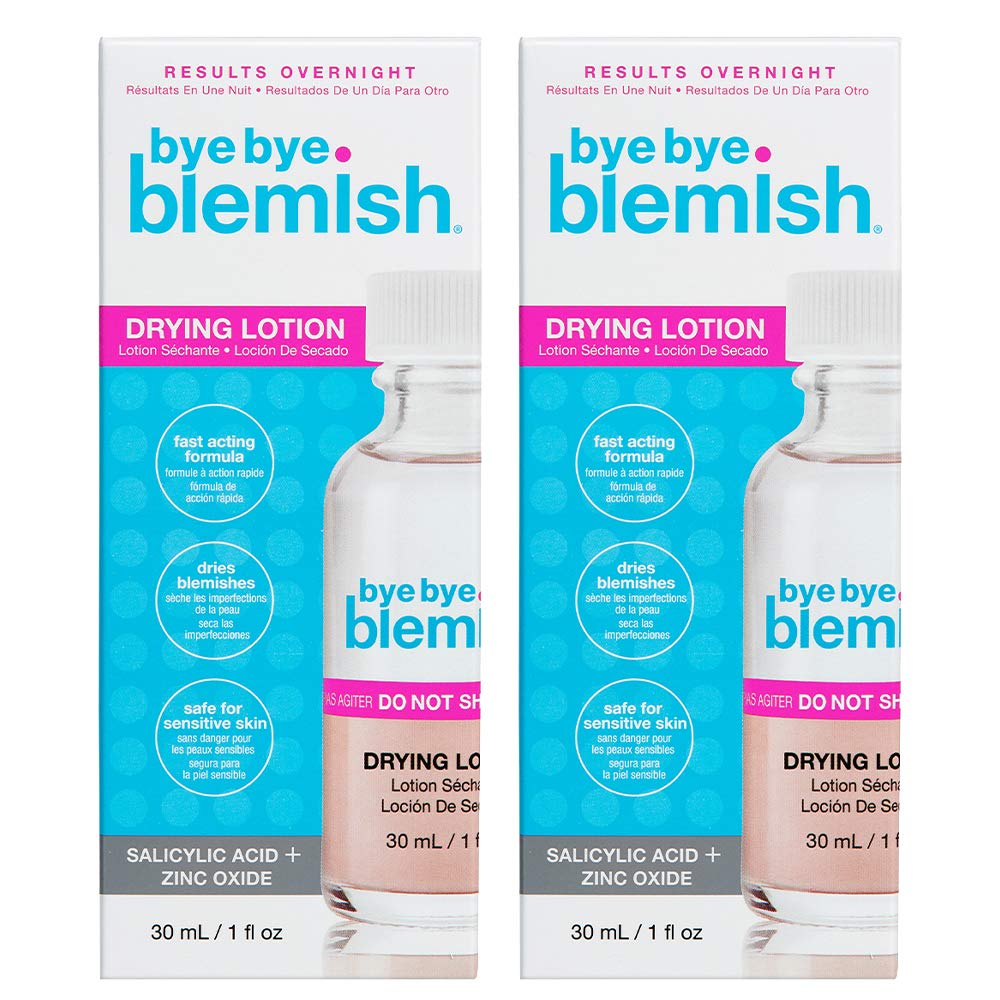Acne Drying Lotion, Instant Pimple Treatment, 1oz x 2Pack