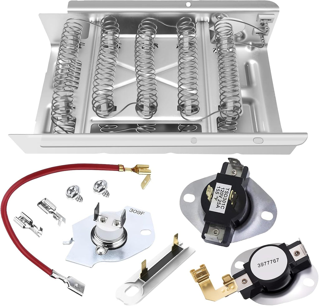 MED4500MW0 MEDC215EW0 MEDB755DW2 MED5740TQ0 Dryer Heating Element Kit