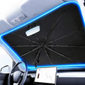 Sun Shade for Car Windshield:Windshield Sun Shade and 10 Skeletons,Protect Car from Sun Rays & Heat Damage Keep Cool