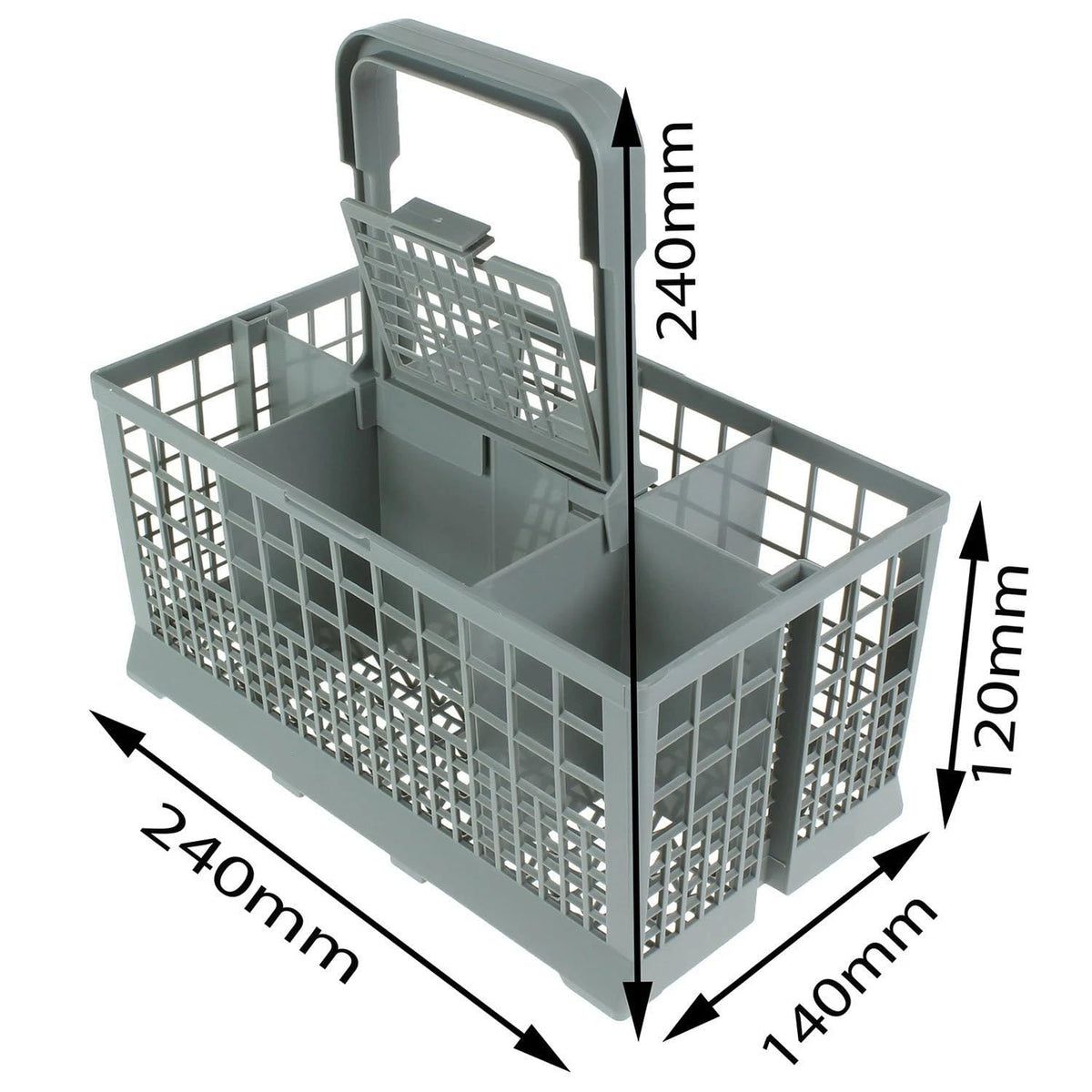 Keliejnese Universal Dishwasher Cutlery Silverware Basket For Whirlpool Maytag AMANS