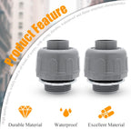 4Pcs 1 Inch NPT Electrical Conduit Connector Fittings