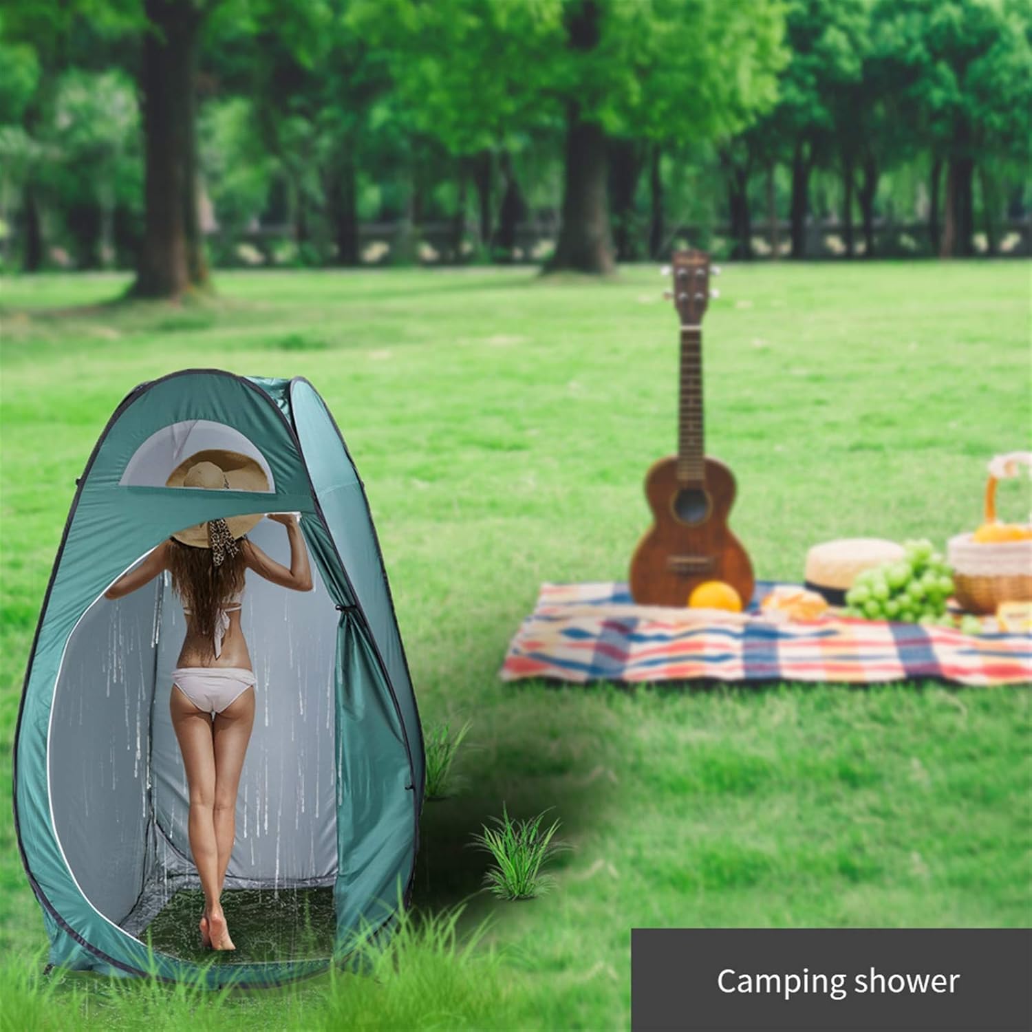Portable Pop Up Privacy Tent Privacy Camping Tents Privacy Shower Tent | Spacious Dressing Changing Room Outdoor