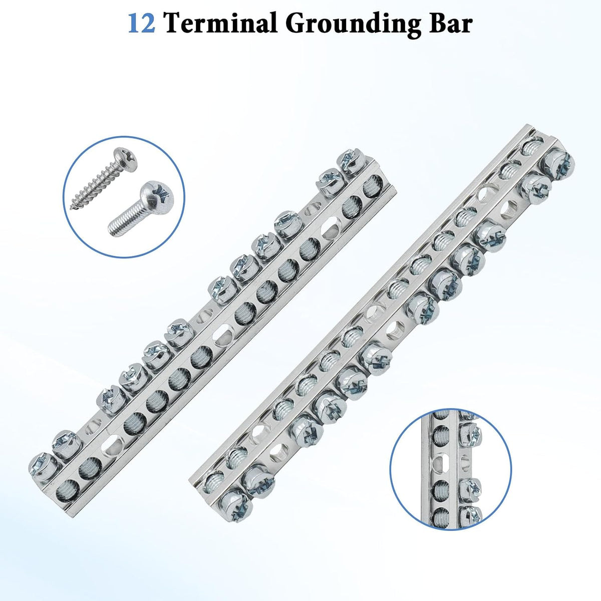 Ground Bar Kit for Square D 2 Pack