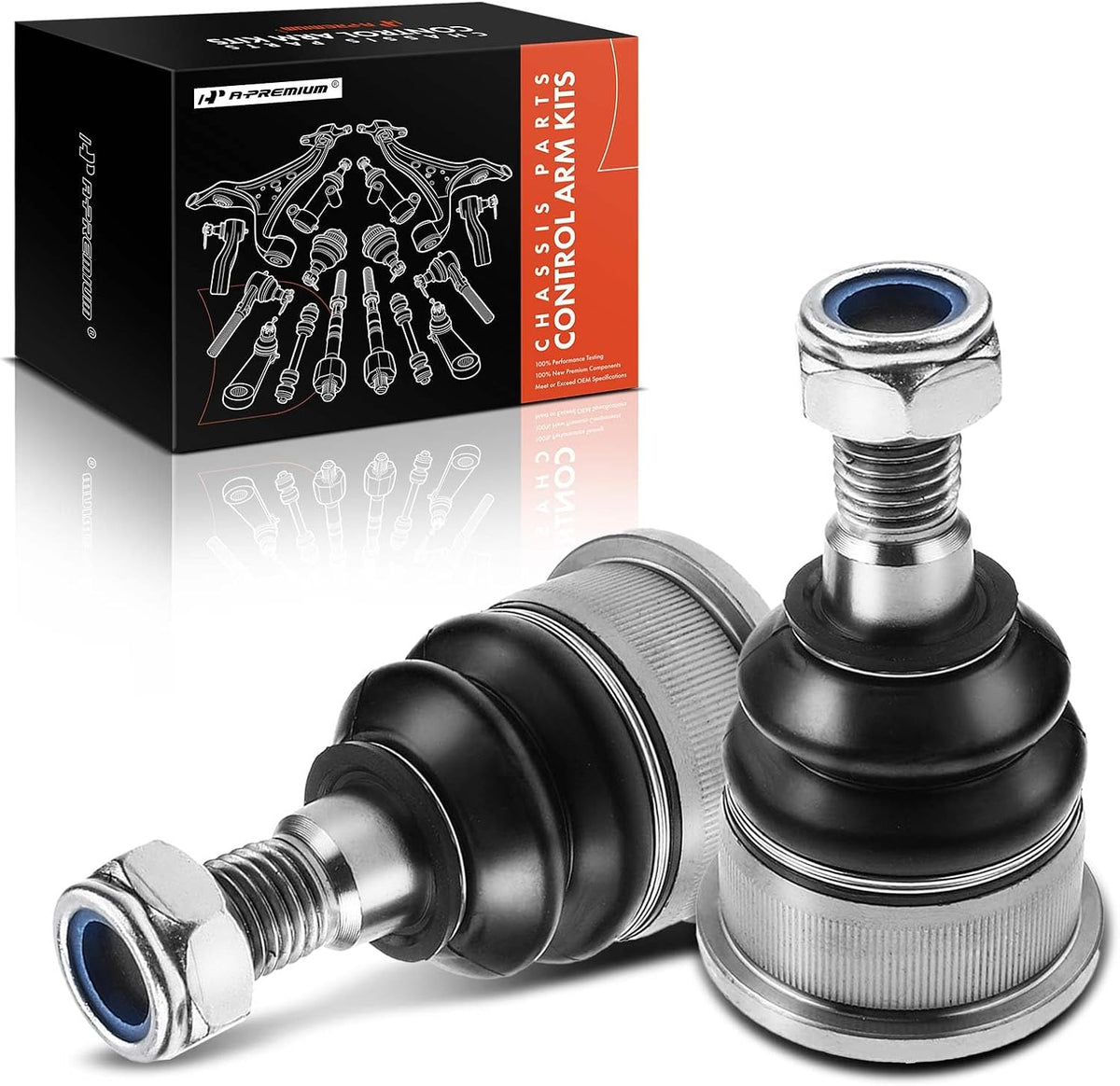A-Premium Front Lower Ball Joint, Compatible with Ford
