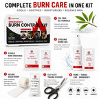 Emergency Burn Control Kit - Burn First Aid Kit - Tea Tree Oil