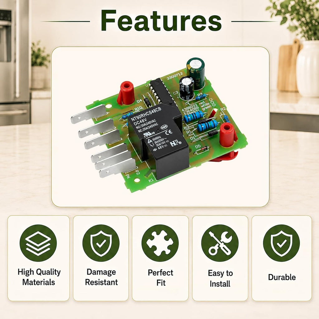 4388932 Refrigerator Defrost Control Board Replacement for Whirlpool