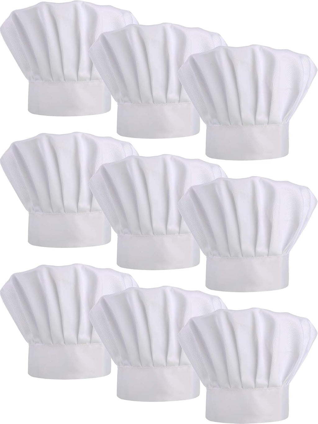 Chef Hats for Adults Adjustable Elastic Baker Caps
