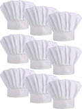 Chef Hats for Adults Adjustable Elastic Baker Caps