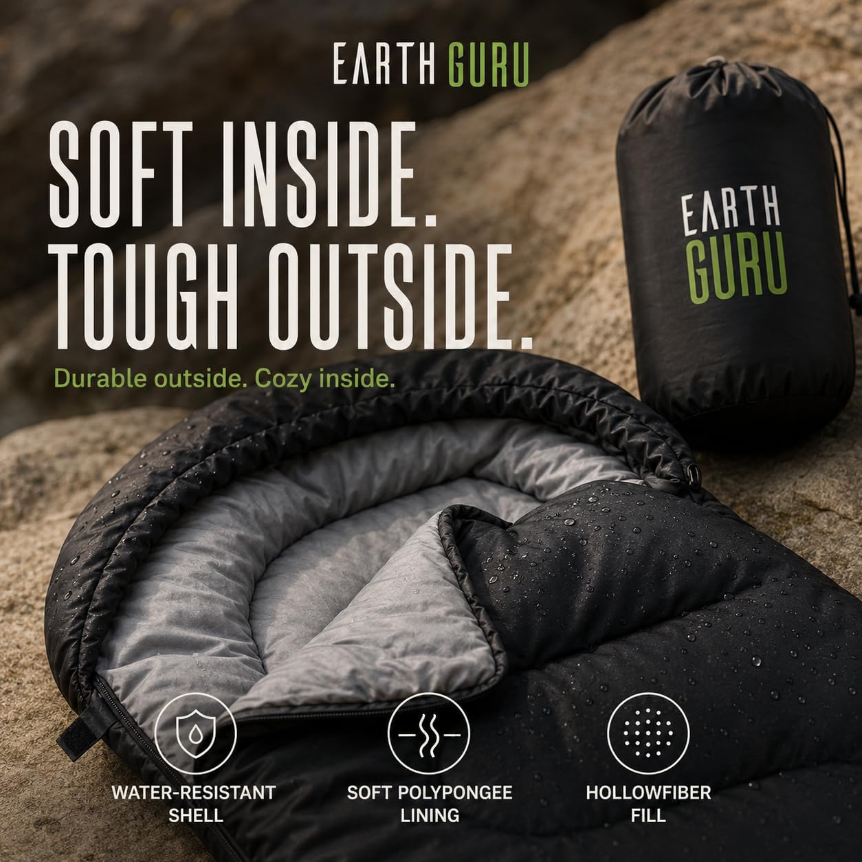 Sleeping Bags for Adults Cold Weather & Warm - Backpacking Camping Sleeping Bag for Kids 10-12, Girls, Boys