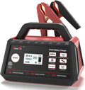 2/10/25 Amp 12V Smart Car Battery Charger, Fully Automatic Battery Maintainer with Engine Start, Auto Desulfator