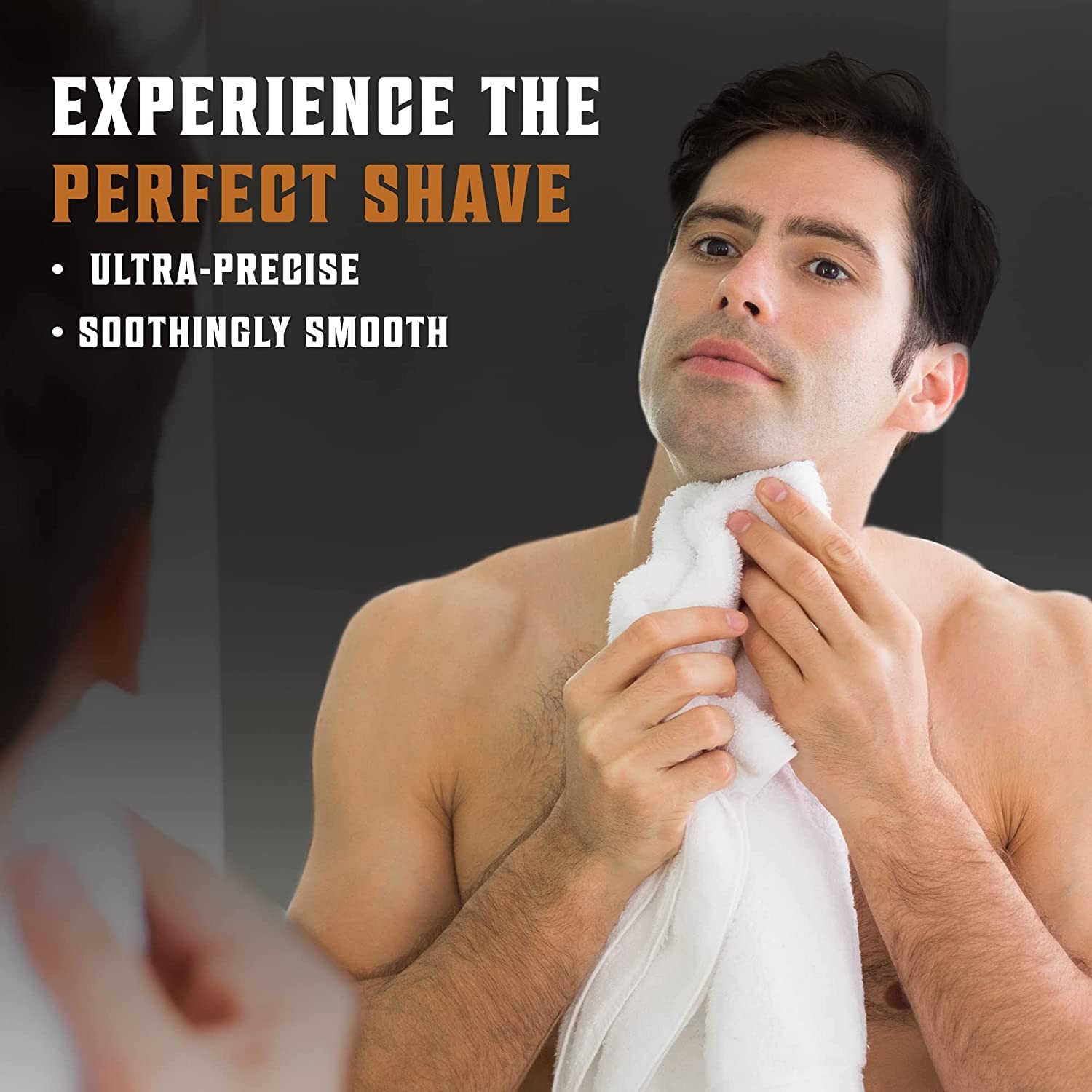 Long Handle Double Edge Safety Razor - 12 Piece Set | Butterfly Open Design - Includes 10 Stainless Steel Blades