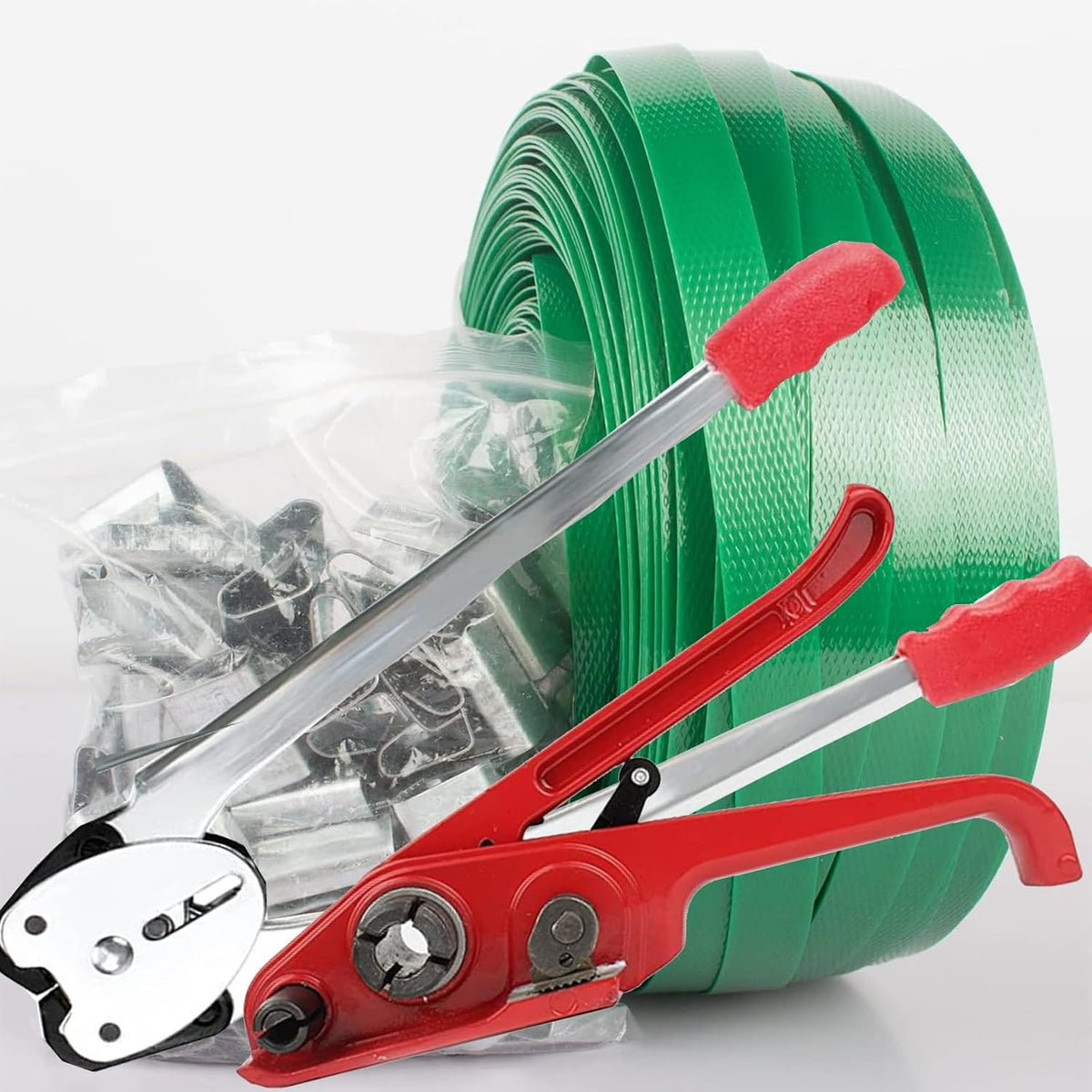 Heavy Duty Pallet Packaging Strapping Tool, Banding Strapping Kit