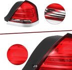 JSBOYAT LED Tail Light Assembly for 1998-2011 Ford Crown Victoria Tail Lamp