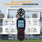 DA-01 Anemometer, Wind Speed Meter and Temperature Monitor