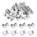 uxcell 20Pcs M6 T Nut Roll in Spring T Nut 3030/4040 Series W/Spring Sheet