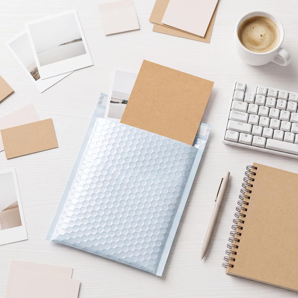 100 Pack 5x7 Chipboard Sheets, Kraft Cardboard for Shipping