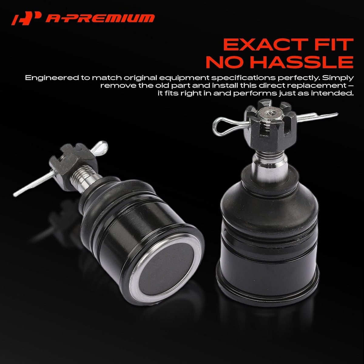 A-Premium Front Lower Ball Joint, Compatible with Honda, Acura
