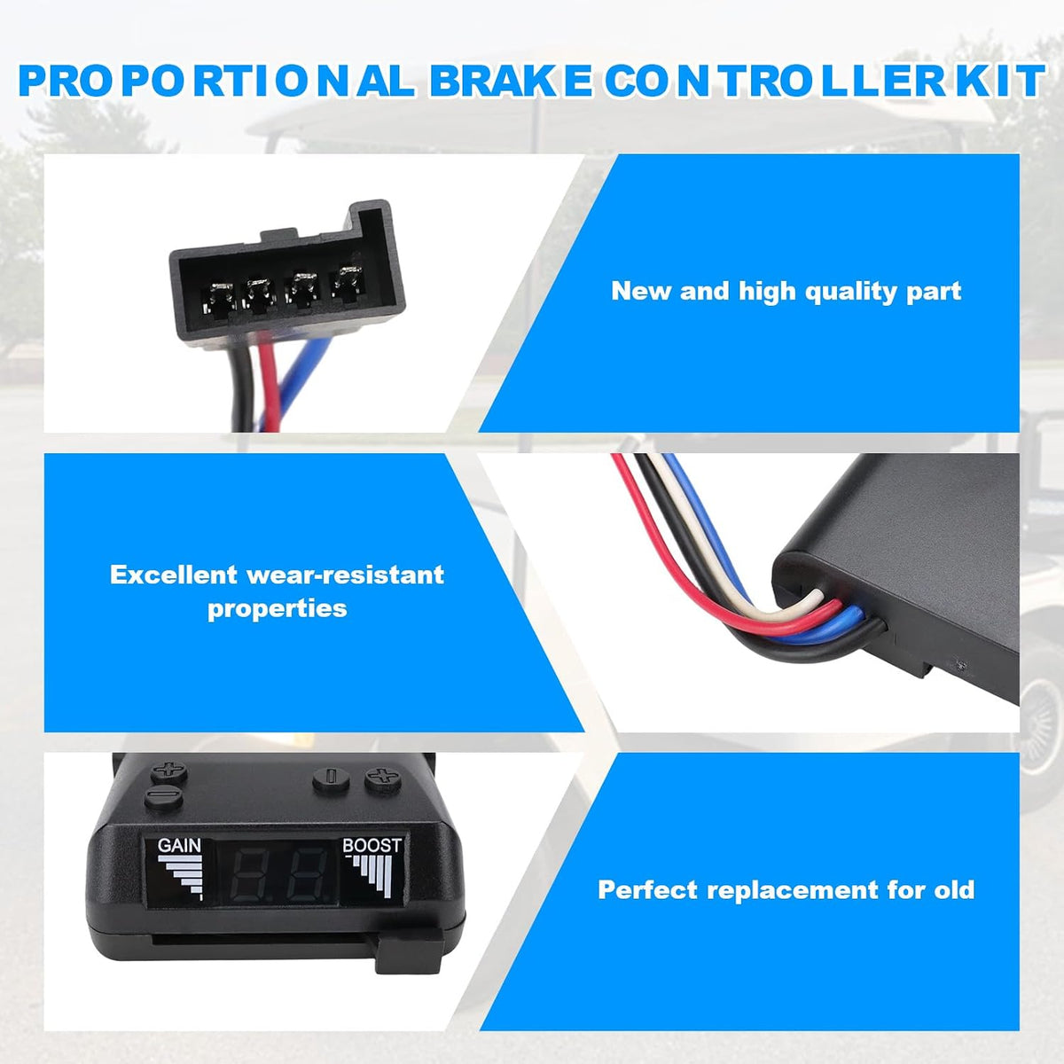8508211 Proportional Trailer Brake Controller 1-4 Axles