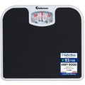 A21 Analog Scales for Body Weight - Up to 300 LB - New - Anti-Skid Rubber Surface + Large Numbers - Analog Bathroom