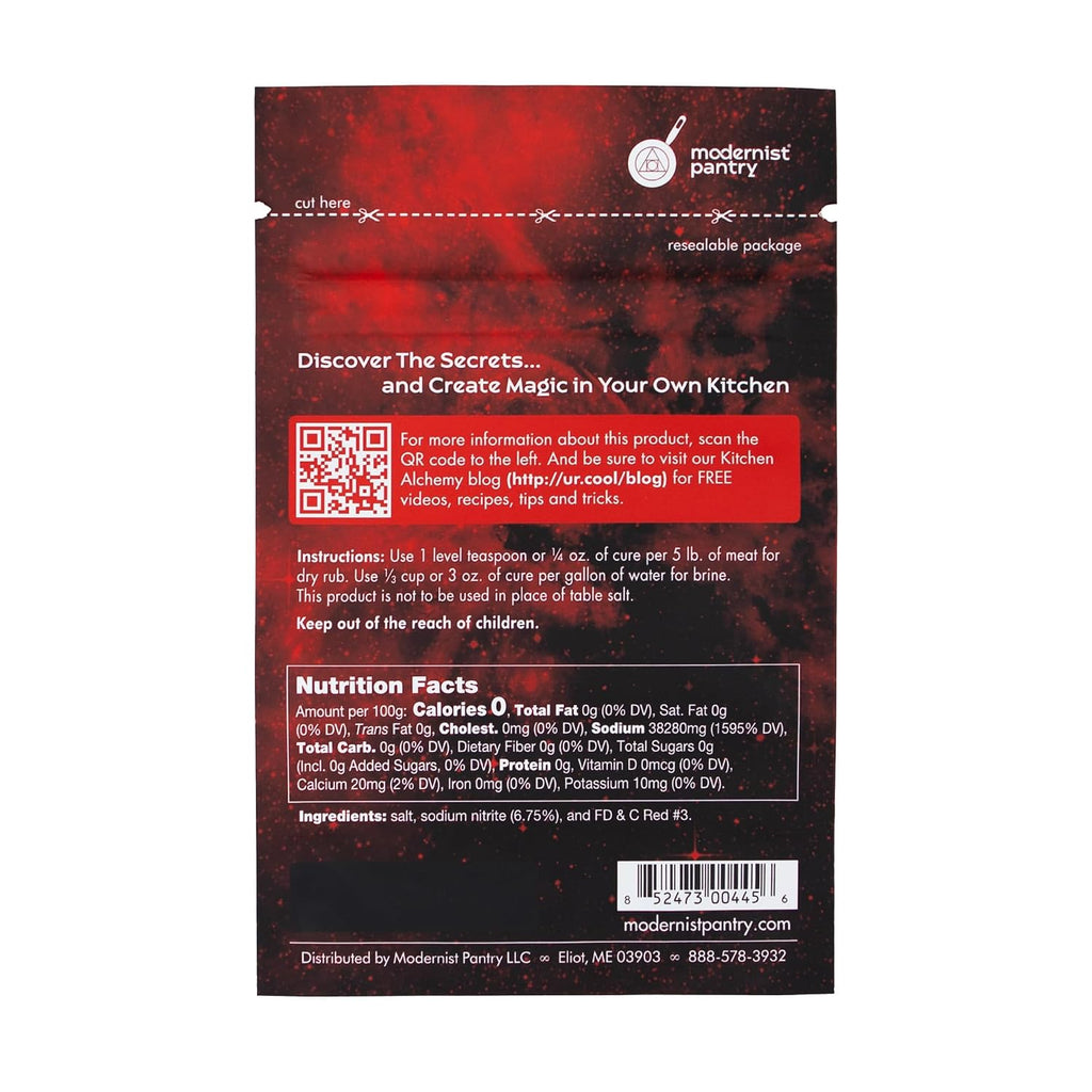 Pure Prague Powder #1 [aka Insta Cure #1, DQ Pink Curing Salt, Sel Rose] ⊘ Non-GMO Gluten-Free OU Kosher Certified