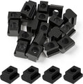 Yaocom 20 Pcs M10 T Slot Nuts, 3/8 Threads Black Oxide Finish Table Slot