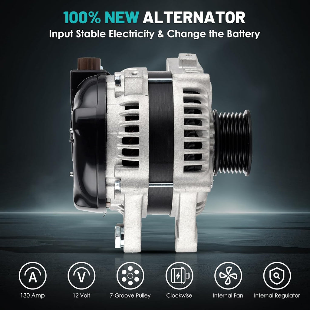 11129 Car Alternator Fit for Toyota Tacoma 05-15, 4Runner 03-09 4.0L