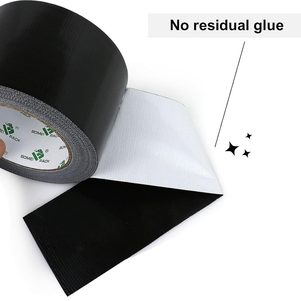 1Pack 3inch Duct Tape Heavy Duty Waterproof Black 9Mil 20Yds