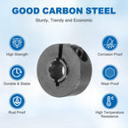 MECCANIXITY Single Split Shaft Collar 5/16"(8mm) Bore Carbon Steel
