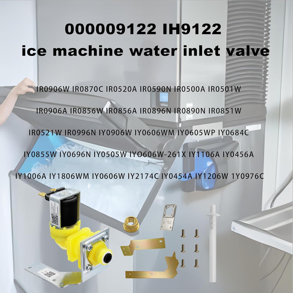 000009122 IH9122 Ice Machine Water Inlet Valve Assembly Fit for Manitowoc
