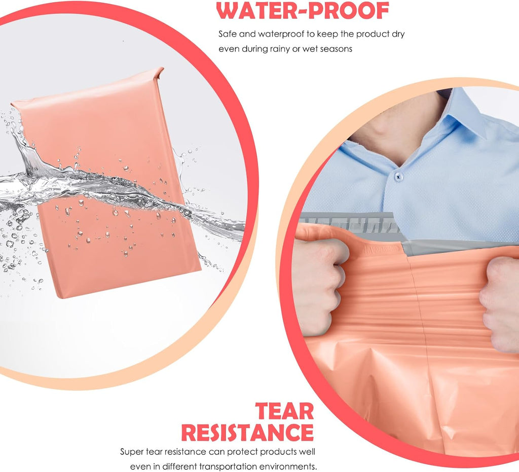 Poly Mailers 19X24 100pcs, Large Shipping Bags for Clothes, Waterproof Mailer Envelope and Tear Resistant Mailers