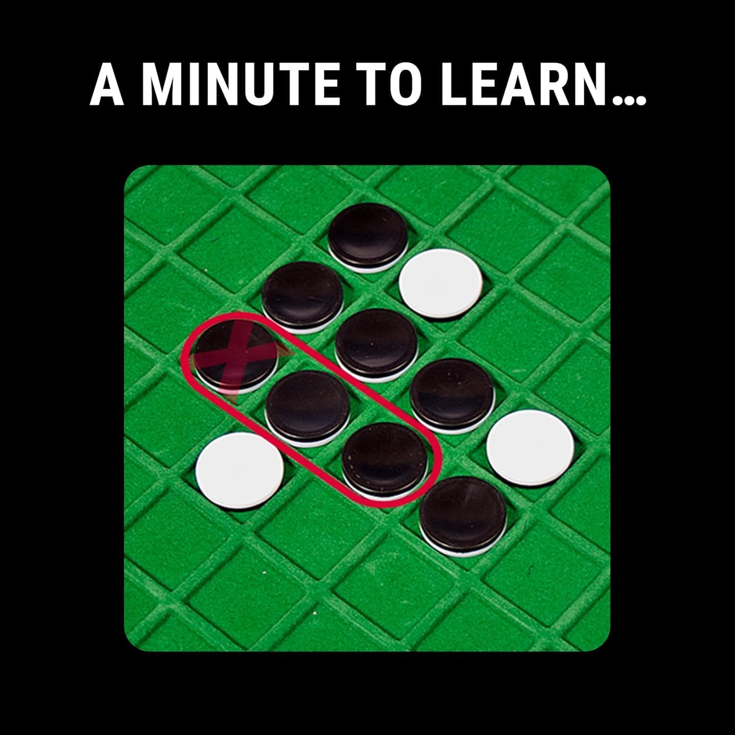 Ravensburger Othello - Classic Strategy Board Game for 2 Players - Easy to Learn, Hard to Master - Fast-Paced Family