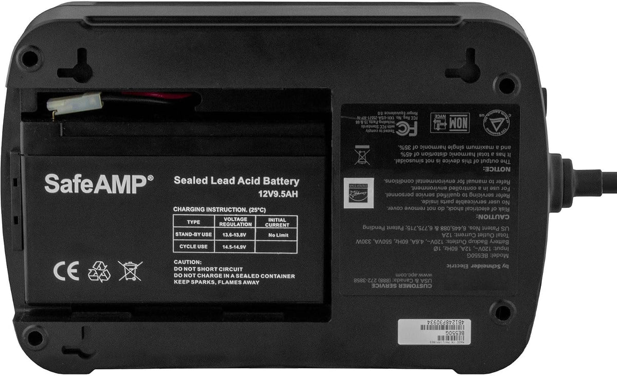 SafeAMP RBC17 UPS Batteries for Select APC Models, 2-Pack