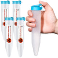 4 Count Portable Sharps Container with Locking Lid, Blue