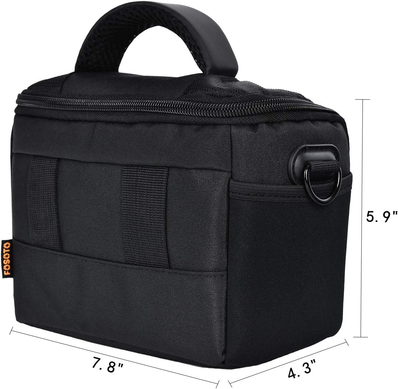 Waterproof Crossbody Camera Bag for Canon Nikon Sony DSLR Mirrorless Camera | Anti-shock Compact Camera bag for Sony