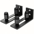 SMARTSTANDARD Sliding Barn Door Bottom Adjustable Floor Guide Roller 2PCS