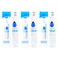 3-Pack Replacement for KitchenAid KSRG25FKSS16 Refrigerator Water Filter
